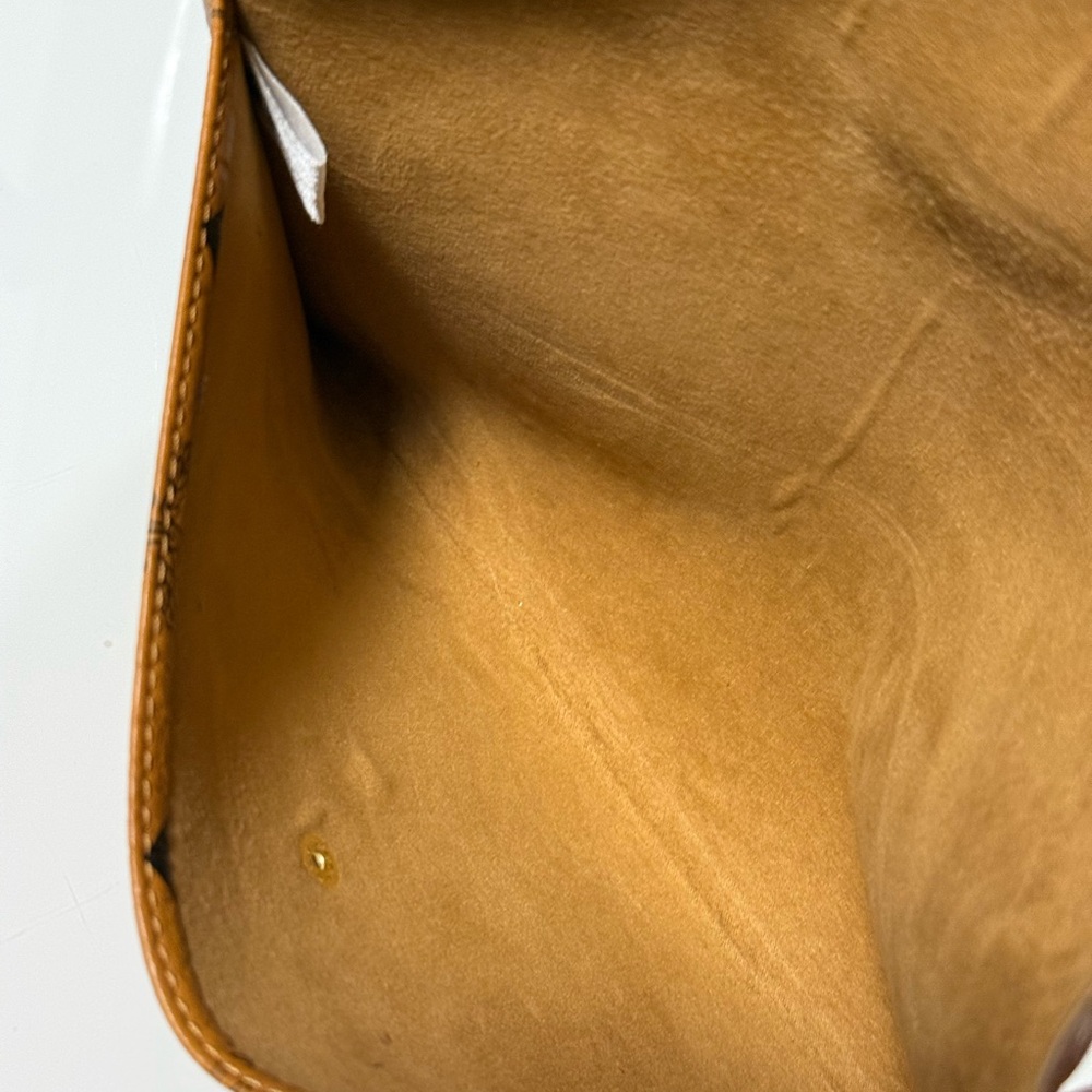 MCM Cognac Visetos Pouch or Clutch - Picture 10 of 17